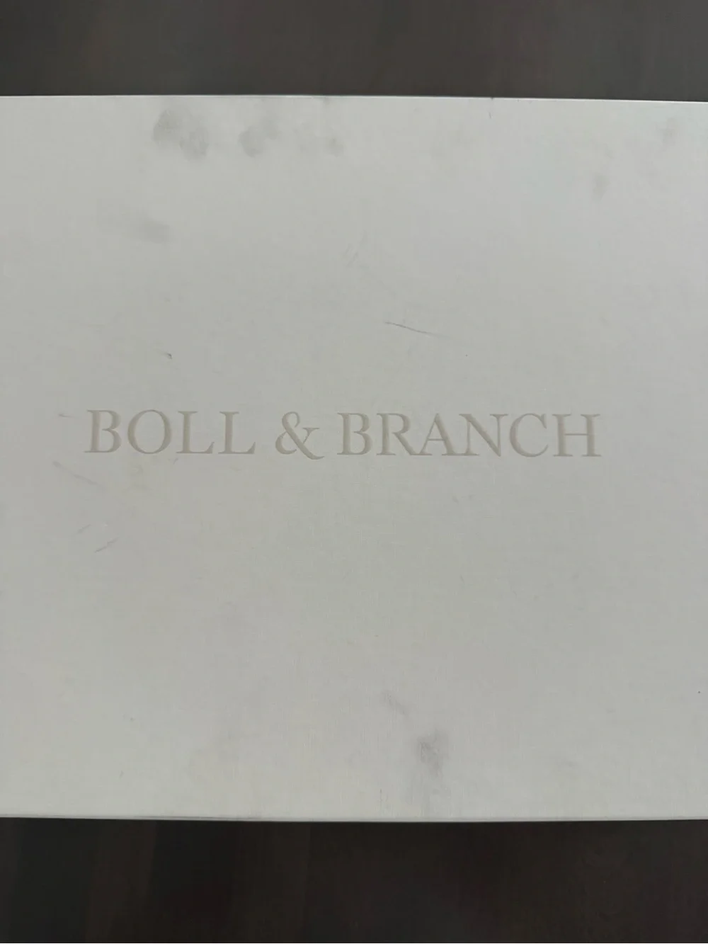 Boll & Branch NWT Queen Size Signature Hemmed Sheet Set Pewter Color🔥No offers🔥